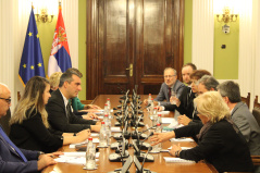 17 November 2022 The National Assembly Speaker in meeting with the delegation of the Venice Commission and ODIHR